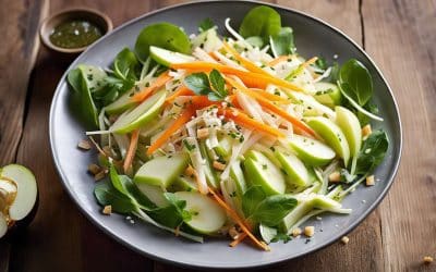 Salade de chou-rave frais : recette croquante et savoureuse