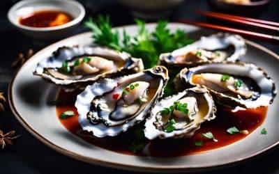 Recette d’huîtres à la sauce japonisante : saveurs d’Asie en entrée